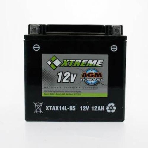 CYLA14LBSXTA Xtreme 14L-BS 12V 200CCA AGM Powersport Battery