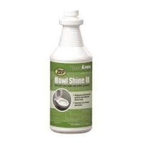 DESCRIPTION: (6) BOWL SHINE CLEANER AND DEODORIZER BRAND/MODEL: ZEP #T9FB2684477 RETAIL$: $7.00 EA SIZE: 1 QT QTY: 6