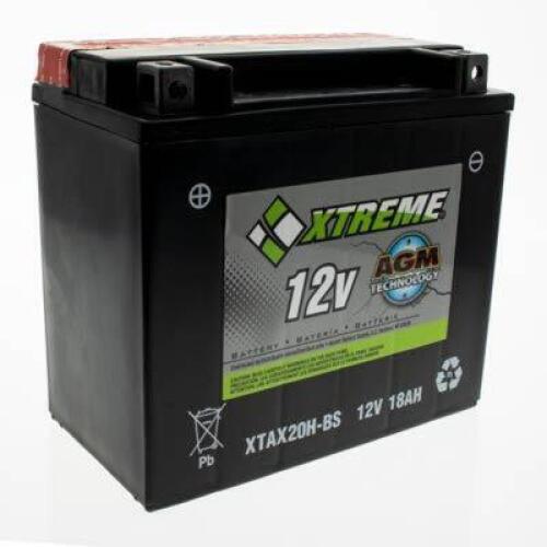 CYLA20HBSXTA Xtreme 20H-BS 12V 310CCA AGM Powersport Battery