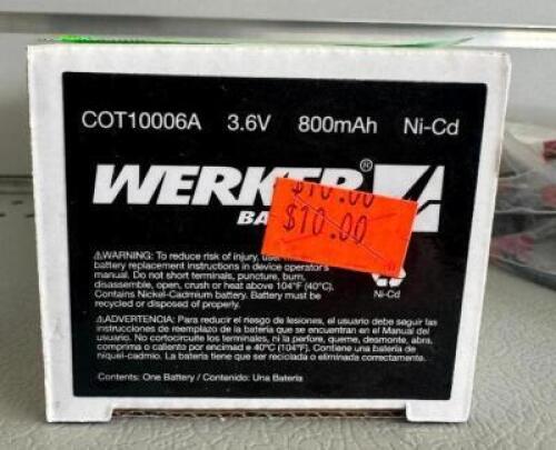 (5) 3.6V BATTERIES FOR CHLORIDE AND SURE LITES MODELS