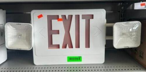 LED COMBO EXIT 2-FACE EXIT SIGN