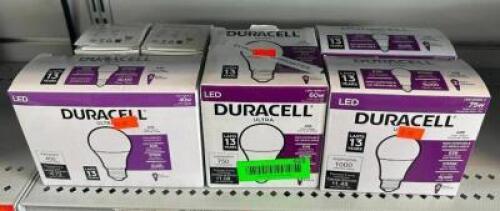 (6) ASSORTED PACKS OF LED LIGHT BULBS