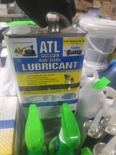 DESCRIPTION: (2) AIR TOOL LUBRICANT BRAND/MODEL: BLASTER RETAIL$: $32.00 EA SIZE: 1 GALLON QTY: 2