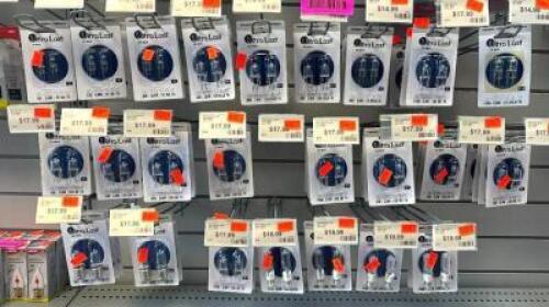 (70) ASSORTED HALOGEN LIGHT BULBS