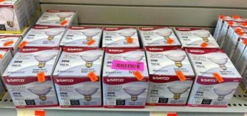 (11) 39W HALOGEN EXCEL LIGHT BULBS