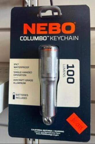 (6) COLUMBO KEYCHAIN FLASHLIGHTS