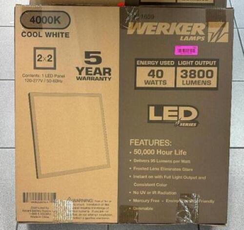 40W COOL WHITE LED PANEL LIGHT