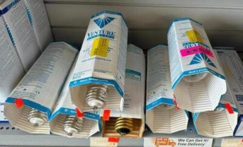 (7) 250W METAL HALIDE LIGHT BULBS