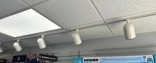 (3) - SECTIONS OF TRACK LIGHTS