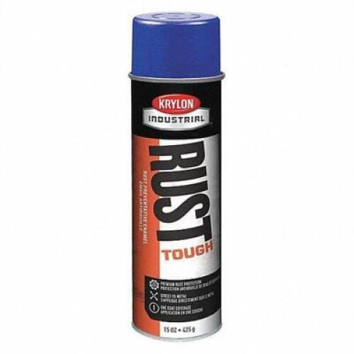 DESCRIPTION: (6) RUST PREVENTATIVE SPRAY BRAND/MODEL: KRYLON INDUSTRIAL #54TH66 INFORMATION: BLUE RETAIL$: $9.54 EA SIZE: 14 OZ QTY: 6