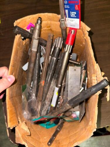 ASSORTED DRILL BITS