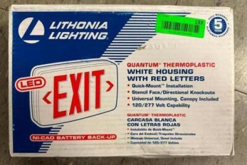 QUANTUM THERMOPLASTIC LED EXIT SIGN