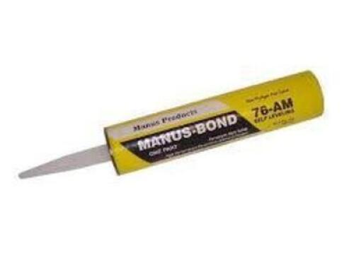 DESCRIPTION: (4) ELASTOMERIC ADHESIVE BRAND/MODEL: MANUS BOND 76 AM RETAIL$: $70.00 TOTAL SIZE: 10.1 OZ QTY: 4