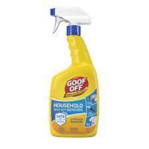 DESCRIPTION: (6) HEAVY DUTY SPOT REMOVER AND DEGREASER BRAND/MODEL: GOOF OFF RETAIL$: $6.00 EA SIZE: 22 OZ QTY: 6