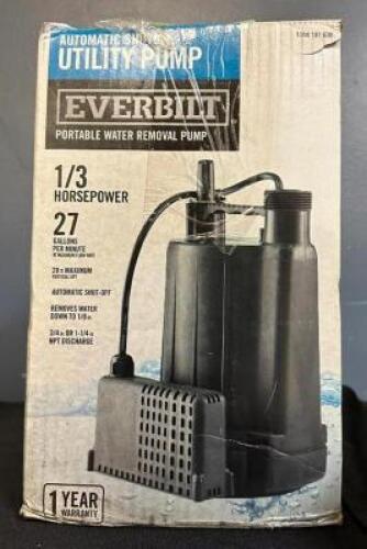 PORTABLE WATER REMOVAL PUMP