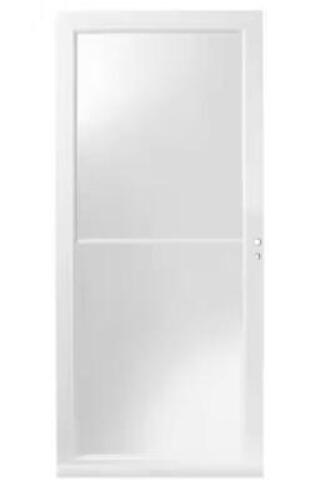 REVERSIBLE WHITE STORM DOOR