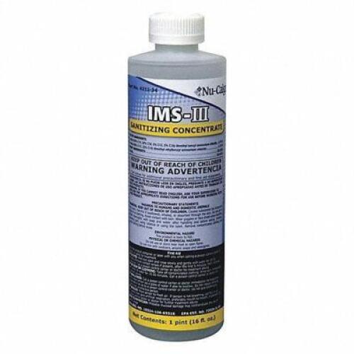 DESCRIPTION: (6) ICE MACHINE SANITIZER NICKEL SAFE BRAND/MODEL: NU-CALGON #45YY10 RETAIL$: $16.66 EA SIZE: 16 OZ QTY: 6