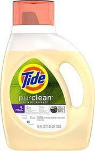 DESCRIPTION: (2) LAUNDRY DETERGENT BRAND/MODEL: TIDE PURE CLEAN INFORMATION: HONEY LAVENDER RETAIL$: $15.00 EA SIZE: 1.36L QTY: 2
