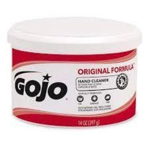 DESCRIPTION: (4) HAND CLEANER BRAND/MODEL: GOJO ORIGINAL INFORMATION: FRAGRANCE FREE RETAIL$: $6.00 EA SIZE: 14 OZ QTY: 4