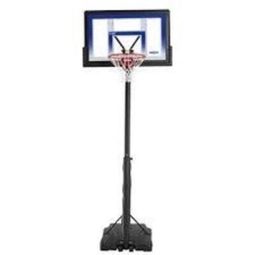 DESCRIPTION: (1) SHATTERPROOF BACKBOARD, PORTABLE BASKETBALL SYSTEM BRAND/MODEL: LIFETIME PRODUCTS SIZE: 48" RETAIL$: $229.99 EA QTY: 1