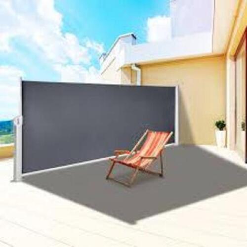 DESCRIPTION: (1) SIDE AWNING BRAND/MODEL: VEVOR #H038 INFORMATION: GRAY SIZE: 1900 X 170 X 110 MM RETAIL$: $100.99 EA QTY: 1