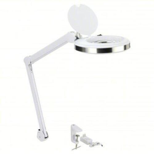 DESCRIPTION: (1) ROUND MAGNIFIER LIGHT BRAND/MODEL: AVEN #469K25 INFORMATION: WHITE, LED SIZE: 2.25X MAGNIFICATION RETAIL$: $195.97 EA QTY: 1