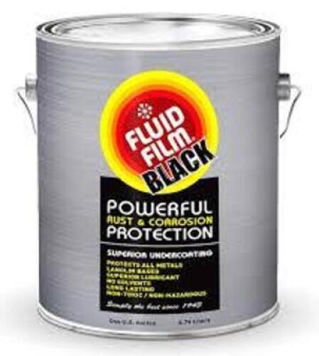 DESCRIPTION: (2) POWERFUL RUST AND CORROSION PROTECTION BRAND/MODEL: FLUID FILM BLACK SIZE: 1 GALLON RETAIL$: $37.95 EA QTY: 2