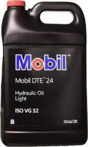 DESCRIPTION: (2) HYDRAULIC OIL BRAND/MODEL: MOBIL INFORMATION: ISO VG 32 DTE 24 SIZE: 1 GALLON RETAIL$: $37.00 EA QTY: 2