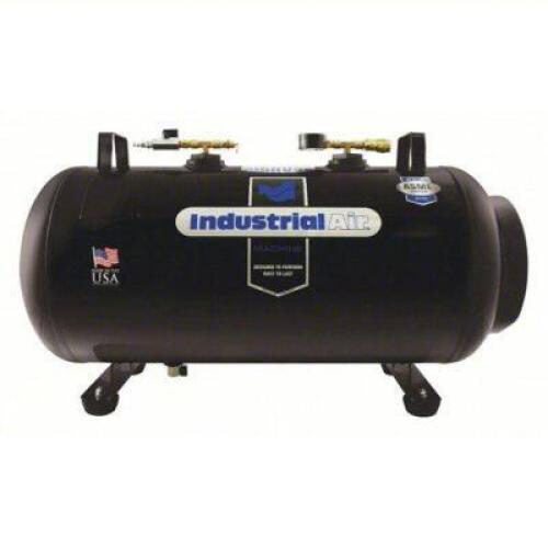 DESCRIPTION: (1) AIR TANK BRAND/MODEL: INDUSTRIAL AIR #415L91 INFORMATION: BLACK, 175 PSI MAX OP PRESSURE SIZE: 20 GAL, 34" LONG RETAIL$: $624.49 EA Q