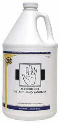 DESCRIPTION: (1) INSTANT HAND SANITIZER GEL BRAND/MODEL: ZEP #87824 RETAIL$: $18.75 EA SIZE: 1 GALLON QTY: 1