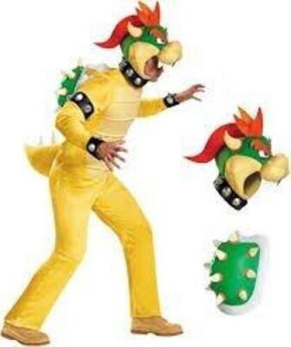 DESCRIPTION: (1) ADULT HALLOWEEN COSTUME BRAND/MODEL: SUPER MARIO BROTHERS INFORMATION: BOWSER SIZE: L-XL RETAIL$: $79.00 EA QTY: 1