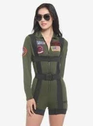 DESCRIPTION: (1) TOP GUN HALLOWEEN COSTUME BRAND/MODEL: LEG AVENUE PARATROOPER ROMPER RETAIL$: $68.99 EA QTY: 1