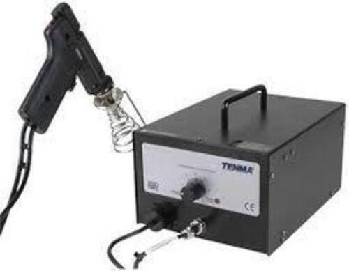 DESCRIPTION: (1) DESOLDERING STATION BRAND/MODEL: TENMA #21-19700 SIZE: 100-130 V RETAIL$: $107.00 EA QTY: 1