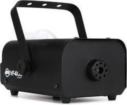 DESCRIPTION: (1) FOG MACHINE BRAND/MODEL: ADJ #UF400 RETAIL$: $50.00 EA QTY: 1