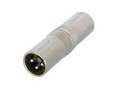 DESCRIPTION: (6) XLR ADAPTER BRAND/MODEL: NEUTRIK NA3MM INFORMATION: XLR MALE TO XLR MALE RETAIL$: $75.78 QTY: 6