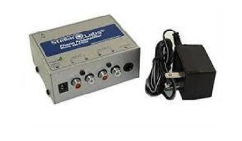 DESCRIPTION: (1) PHONO PREAMPLIFIER BRAND/MODEL: STELLAR LABS 555-21025 RETAIL$: $53.26 QTY: 1