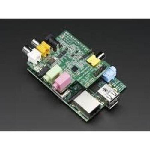 DESCRIPTION: (1) WOLFSON Pi AUDIO CARD BRAND/MODEL: RASPBERRY Pi RETAIL$: $20.00 QTY: 1