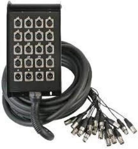 DESCRIPTION: (1) AUDIO CABLE SNAKE BRAND/MODEL: STELLAR LABS 555-13902 SIZE: 131 FT RETAIL$: $139.99 QTY: 1