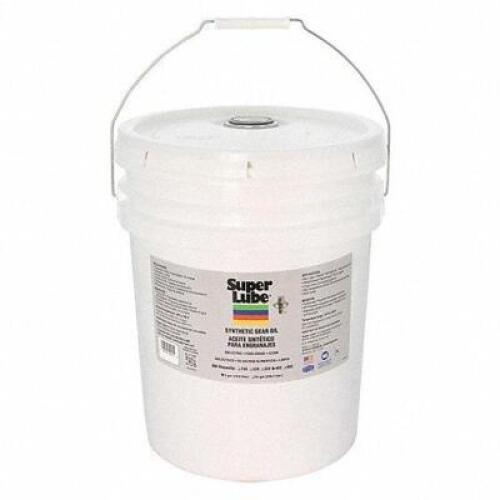 DESCRIPTION: (1) SYNTHETIC GRADE GEAR OIL BRAND/MODEL: SUPER LUBE #44N778 RETAIL$: $366.35 SIZE: 5 GALLON QTY: 1