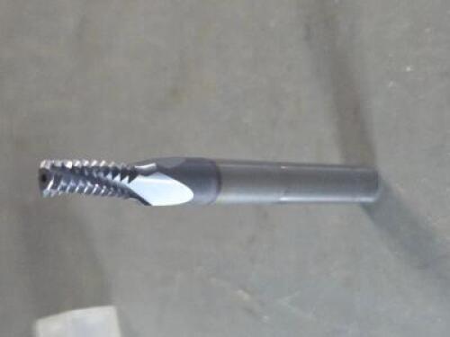 DESCRIPTION: (4) CARBIDE THREAD MILLS BRAND/MODEL: ISCAR MTECB 0250C04 20UN SIZE: 1/4' 20 UN RETAIL$: $1,446.00 QTY: 4