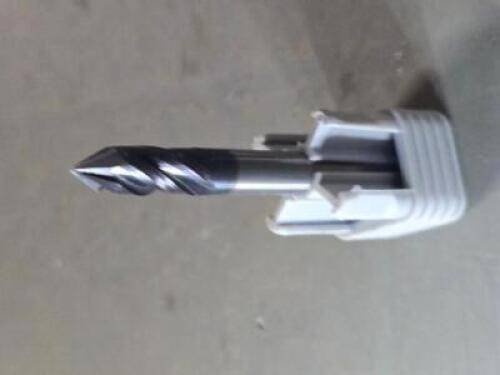DESCRIPTION: (1) SOLID CARBIDE DRILL MILL BRAND/MODEL: HARVEY TOOL 15416-C3 SIZE: 1/4" DIA 3/4" LOC RETAIL$: $58.30 QTY: 1