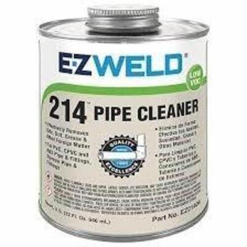 DESCRIPTION: (1) PIPE CLEANER BRAND/MODEL: EZ WELD 214 SIZE: 32 OZ RETAIL$: $18.91 EA QTY: 1
