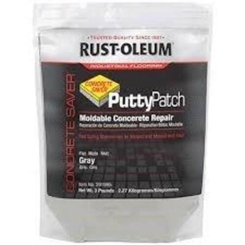 DESCRIPTION: (2) BAGS OF PUTTY PATCH BRAND/MODEL: RUST-OLEUM INFORMATION: GRAY SIZE: 3 LB RETAIL$: $22.41 EA QTY: 2