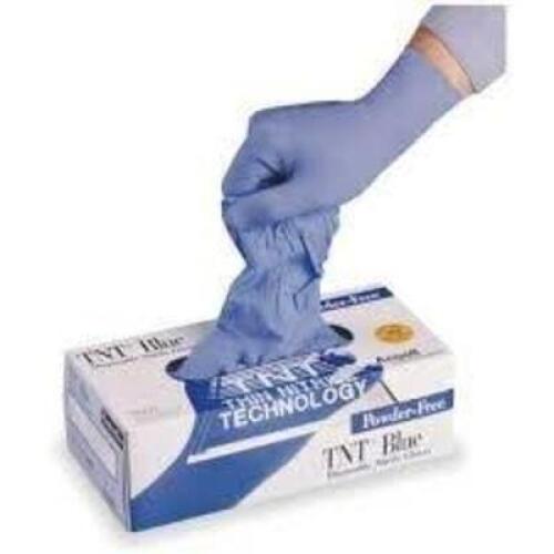 DESCRIPTION: (4) PACKS OF (100) POWDER FREE DISPOSABLE NITRILE GLOVES BRAND/MODEL: ROCKFORD #11426830 SIZE: SMALL RETAIL$: $15.00 EA QTY: 4