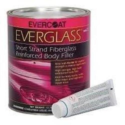 DESCRIPTION: (2) SHORT STRAND FIBERGLASS REINFORCED BODY FILLER BRAND/MODEL: EVERCOAT EVERGLASS SIZE: 0.75L RETAIL$: $119.00 EA QTY: 2