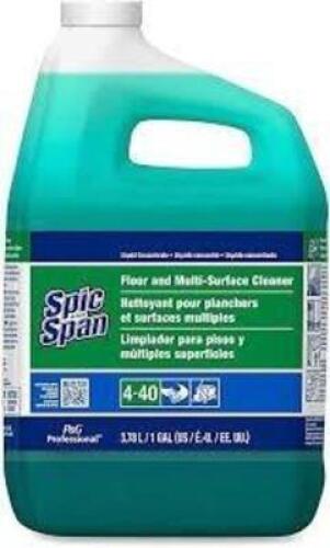 DESCRIPTION: (2) FLOOR AND MULTI-SURFACE CLEANERBRAND/MODEL: SPIC AND SPANSIZE: 1 GALLONRETAIL$: $30.00 EAQTY: 2
