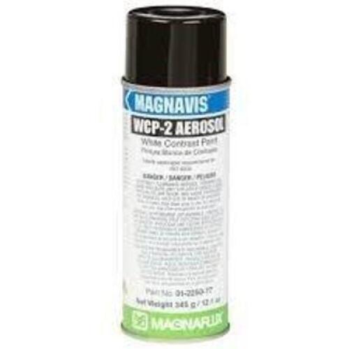 DESCRIPTION: (4) WHITE CONTRAST PAINT BRAND/MODEL: MAGNAFLUX MAGNAVIS #WCP-2 SIZE: 12.1 OZ RETAIL$: $30.00 EA QTY: 4