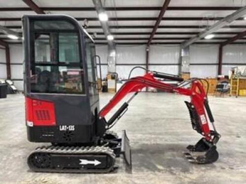 2023 LANTY LAT-13S MINI EXCAVATOR.