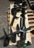 (3) BIT AUGER ATTACHMENT SET FOR SKID STEER.