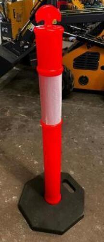 (10) AGT REFLECTIVE TRAFFIC BOLLARDS